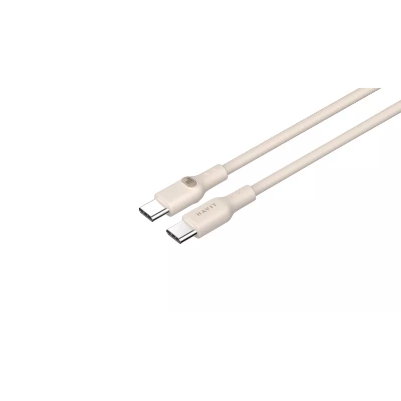 USB Type C kabelis Havit CB6284 2m Bēšs