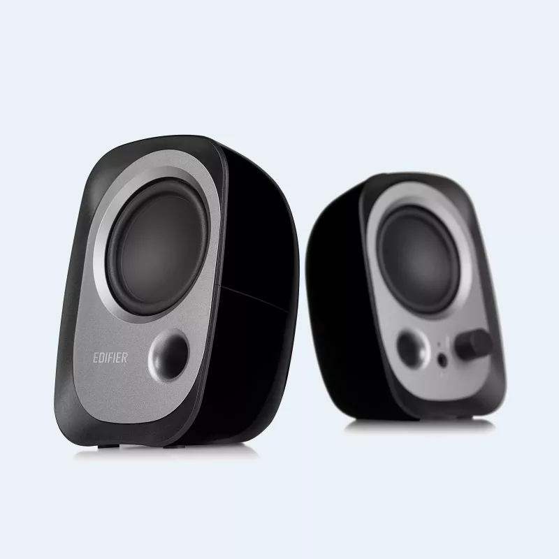 Edifier R12U - Datora skaļrunis - 4 W (kopā) - Melns (R12U BLACK)