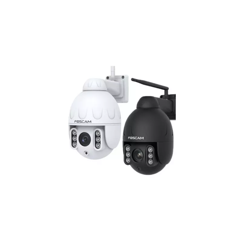IP novērošanas kamera Foscam SD4 kupols 4 MP (2304×1536), 4x optiskais tālummaiņa, WDR, IR 50 m, Wi‑Fi, PoE/ETH, MicroSD līdz 256 GB