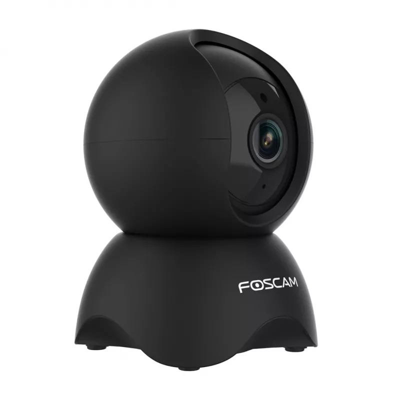 IP drošības kamera Foscam X5, spuldzes forma, 5 MP (2560×1920), Wi‑Fi & Ethernet, MicroSD līdz 256 GB, 360° panoramēšana/noliekšana, 6x digitālais tālummaiņa, nakts redzamība 8 m
