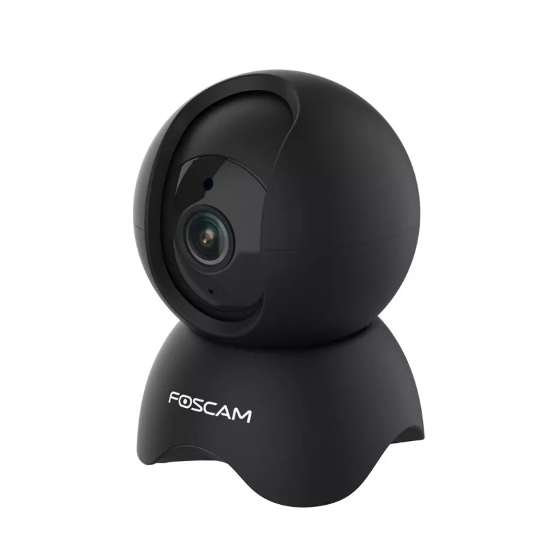 IP drošības kamera Foscam X5, spuldzes forma, 5 MP (2560×1920), Wi‑Fi & Ethernet, MicroSD līdz 256 GB, 360° panoramēšana/noliekšana, 6x digitālais tālummaiņa, nakts redzamība 8 m