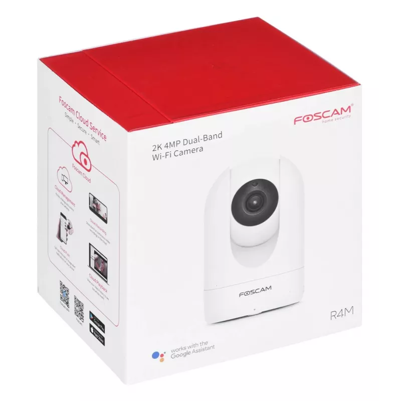 Foscam R4M drošības kamera Cube IP iekštelpu 2560 x 1440 pikseļi galddatoram