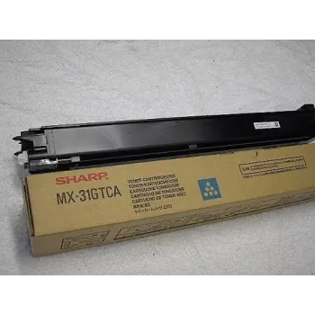 Tonera kasetne Sharp MX-31GTCA ciāna 10000 lapu