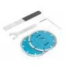 GRĀFĪTS 59G370 sienu frēze, 1320 W, 125 mm disks