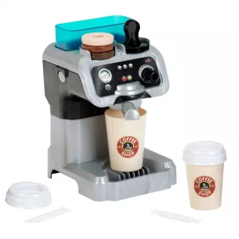 Rotaļu espresso automāts KLEIN 9510 kompakts dizains, bērniem draudzīgs rotaļu kafijas automāts