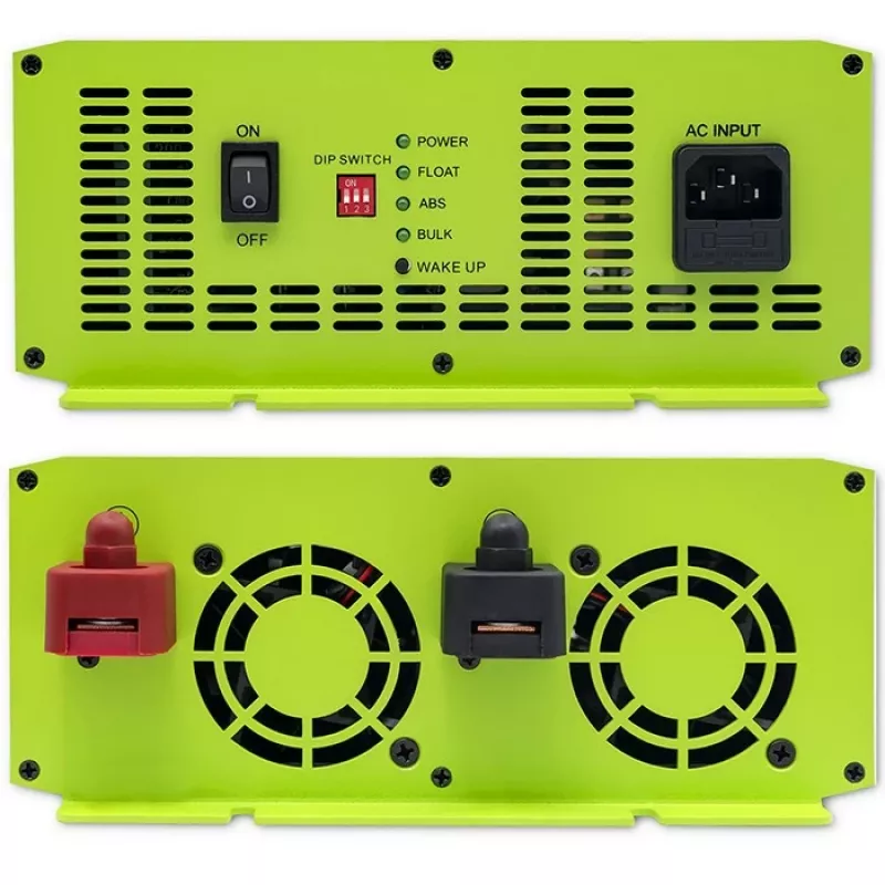 Bateriju lādētājs QOLTEC 51916 60A 12V LiFePO4, AGM, GEL, SLA akumulatoriem