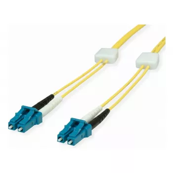 ZVK GmbH EasyLan FO Patch Cord Premium, Duplekss - Patch-Cable - LC vienmodas (M) uz LC vienmodas (M) - 2 m - Optiskā šķiedra - Duplekss - 9/125 mikrometri - OS2 - Dzeltens, RAL 1021