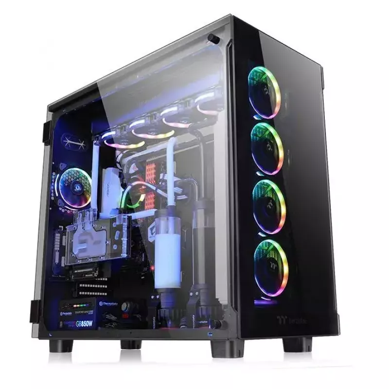 PC korpuss Thermaltake View 91 TG RGB Ultra Tower Melns