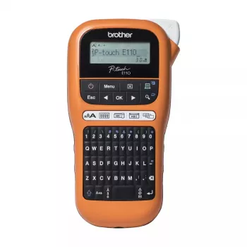 Brother PT-E110VP etiķešu printeris - tiešās termiskās drukas, 180x180 DPI, 20 mm/s, TZe, QWERTY