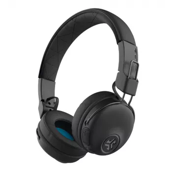 JLab Studio Wireless Black - Bluetooth austiņas (30 h akumulators, iebūvēts mikrofons, tālvadība)