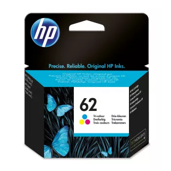 HP 62 Trīskrāsu tintes kasetne blisterī
