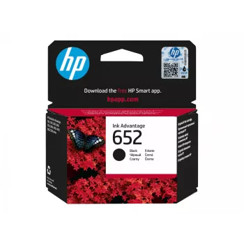 HP 652 Black Original Ink Advantage kasetne