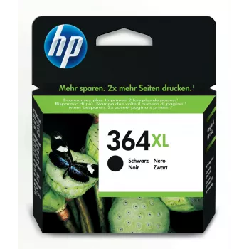 HP 364XL augstas ražības melna oriģinālā tintes kasetne