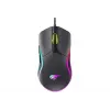 Havit MS1038 gaming pele melna ambidextrous USB 8000 DPI 7 pogas