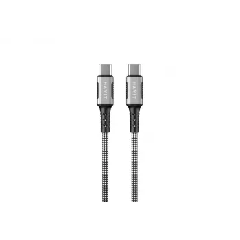 Havit CB6297 Magnētiskais kabelis USB Type C uz USB Type C 1m Melns