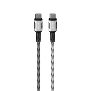 Havit CB6297 Magnētiskais kabelis USB Type C uz USB Type C 1m Melns