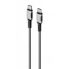 Havit CB6297 Magnētiskais kabelis USB Type C uz USB Type C 1m Melns