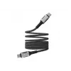 Havit CB6297 Magnētiskais kabelis USB Type C uz USB Type C 1m Melns