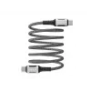 Havit CB6297 Magnētiskais kabelis USB Type C uz USB Type C 1m Melns