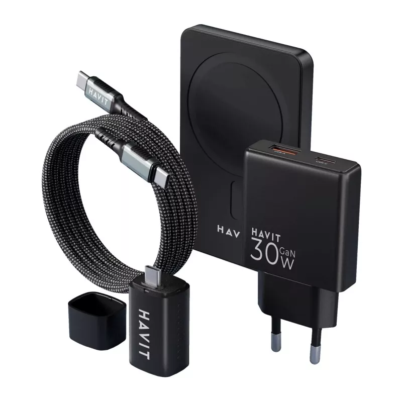 HAVIT Charging Kit 2024 Gift Kit EU – komplekts portatīvo ierīču uzlādei