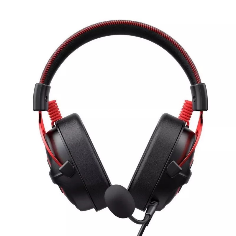 Austiņas Havit H2002E Pro vadu gaming melnas sarkanas