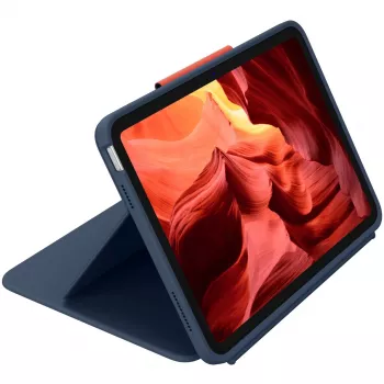 Logitech Rugged Combo 4 Touch Classic Blue – izturīga tastatūra ar skārienpaliktni iPad