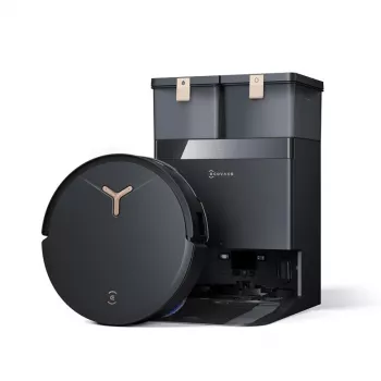 Ecovacs Deebot T50 MAX PRO OMNI (Gen2) robots putekļsūcējs ar OMNI staciju, melns
