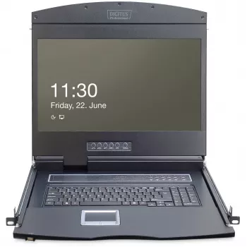 Modulāra konsole Digitus DS-72211 ar 19 collu TFT un skārienpaliktni