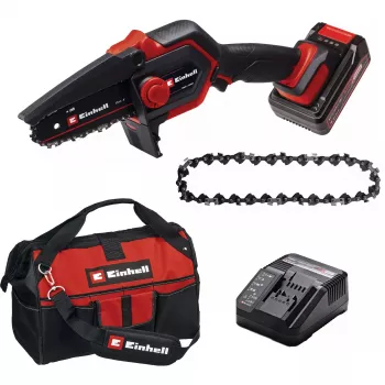 Bezvada zaru zāģis Einhell GE-PS 18/15 Li 18 V Li‑ion 2.5 Ah, riepa 150 mm