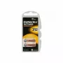 Duracell A312 cinka-gaisa pogas baterijas, 6 iepakojumā dzirdes aparātiem un mazām audio ierīcēm