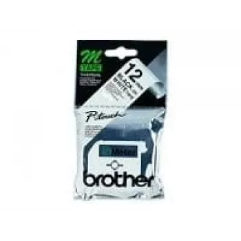 Lentīte etiķešu drukāšanai Brother M-K231S Melns uz balta
