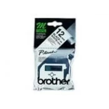 Lentīte etiķešu drukāšanai Brother M-K231S Melns uz balta