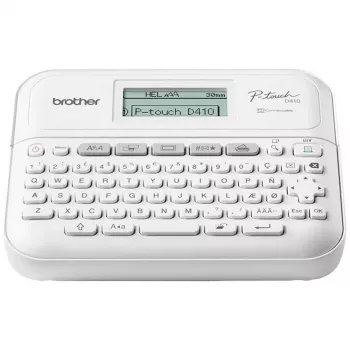 Brother PT-D410VP etiķešu printeris ZINK 180 x 180 DPI vads TZe QWERTY