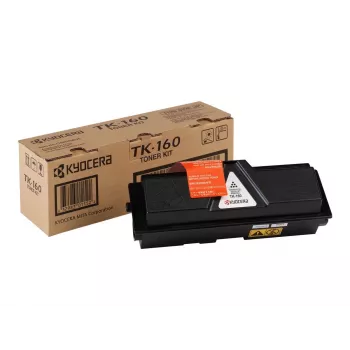 Kyocera TK-160 - 1T02LY0NLC - Toner melns - ECOSYS P2035d, P2035d/KL3, P2035dn, P2035dn/KL3; FS-1120D, 1120D/KL3, 1120DN, 1120DN/KL3