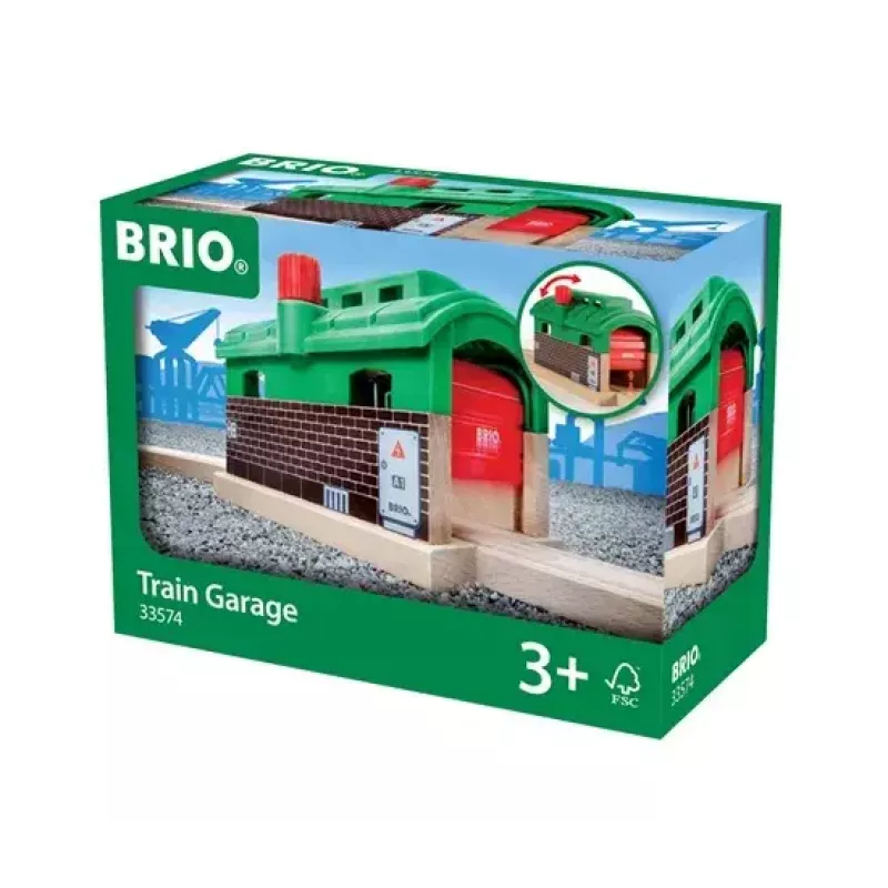 BRIO Dzelzceļa garāža