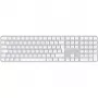 APPLE Magic Keyboard ar Touch ID un ciparu bloku Mac datoriem ar Apple Silicon - Portugāļu - Balti taustiņi