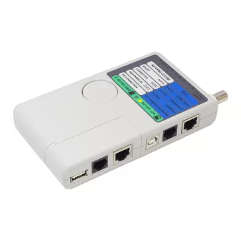 Alcasa GC-N0097 tīkla kabeļu testeris UTP/STP pelēks (GC-N0097)