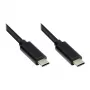 Good Connections GC-M0115 USB-C kabelis 2 m, USB 3.2 Gen 1, 5 Gbit/s, melns