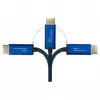 Alcasa 4812-CSF015B 1.5m Adaptera kabelis USB-C – DisplayPort, 1,5 m, tēviņš–tēviņš