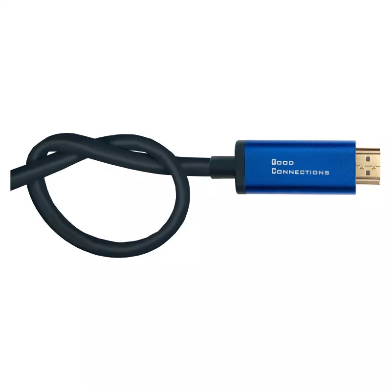 Good Connections GC 4520-CSF010B - Adaptera kabelis USB C uz HDMI, 4K@60Hz, elastīgs, 1,0 m