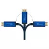 Good Connections GC 4520-CSF010B - Adaptera kabelis USB C uz HDMI, 4K@60Hz, elastīgs, 1,0 m