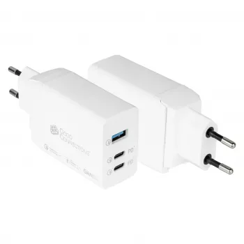Alcasa PCA-W007W universāls ātrais lādētājs mobilajām ierīcēm, balts, iekštelpām