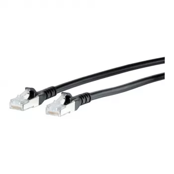 BTR 130845C000-E Patch Kabelis Cat.6a AWG26 2xRJ45 30m melns 10GB_T SFTP LS0H (130845C000-E)