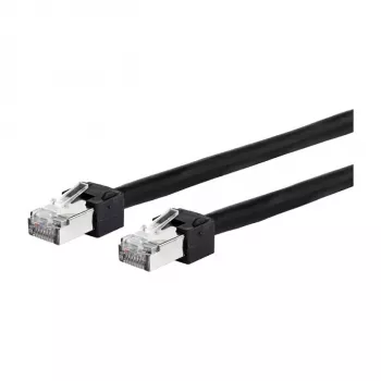 METZ CONNECT 13084FB000-E Patch Cable 6kV Flex500 Outdoor 20.0 m melns - Kabelis - Digitālie/Datu