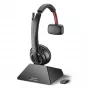HP Poly Savi 8210 UC — Bezvadu austiņas (On-Ear, DECT 6.0, Microsoft Teams sertificēts)