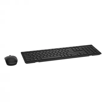 Dell KM636 - Bezvadu tastatūras un peles komplekts - 2.4 GHz - QWERTZ - Vācu - Melns