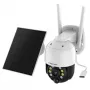 IP drošības kamera Foscam B4 Dome 4 MP (2560×1440), Wi‑Fi 2,4 GHz, IP65, Saules + Akumulators 5000 mAh, 355° pagriešana, 90° sasvēršana