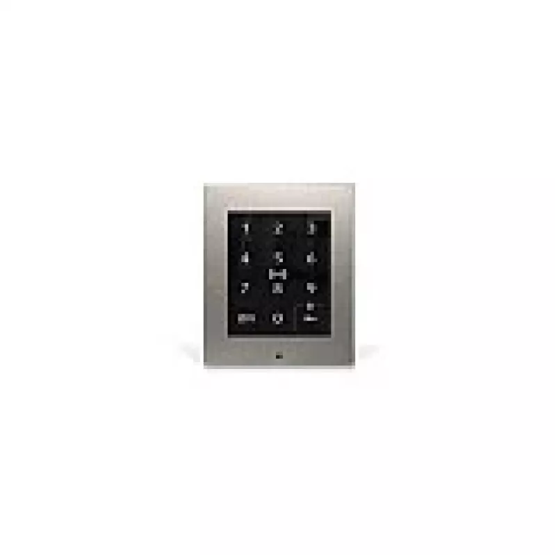 2N Access Unit 2.0 Basic piekļuves kontroles lasītājs ar pirkstu nospiedumu skeneri, koda tastatūru un mikroshēmu karšu lasītāju