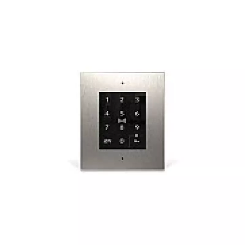 2N Access Unit 2.0 Basic piekļuves kontroles lasītājs ar pirkstu nospiedumu skeneri, koda tastatūru un mikroshēmu karšu lasītāju