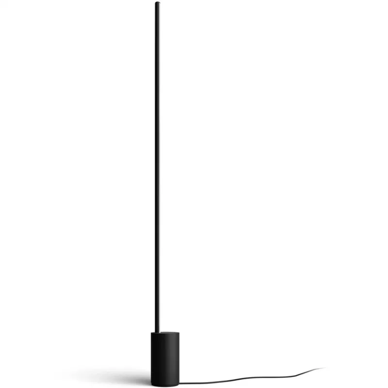 Philips Hue Gradient Signe Black Bluetooth viedā grīdas lampa
